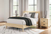 Cama con plataforma y panel completo Cabinella