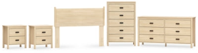 Paquete de dormitorio de 5 piezas