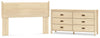 Paquete de dormitorio de 2 piezas