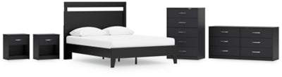 Paquete de dormitorio de 7 piezas