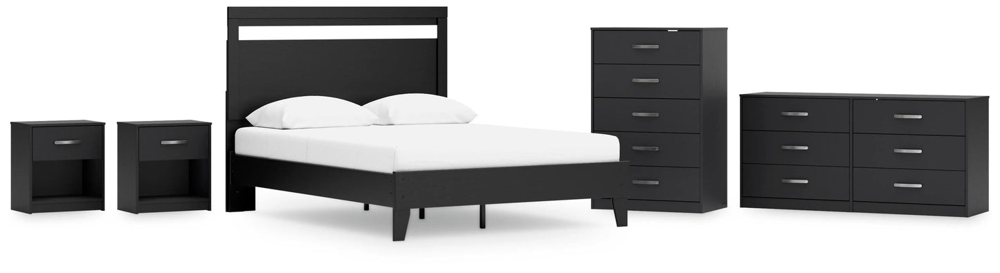 Paquete de dormitorio de 7 piezas