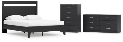 Paquete de Dormitorio de 5 Piezas