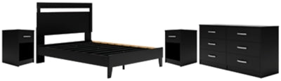 Juego de dormitorio de 6 piezas