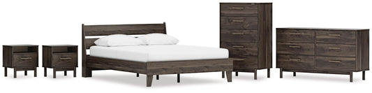 Paquete de dormitorio de 7 piezas
