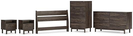 Paquete de Dormitorio de 5 Piezas