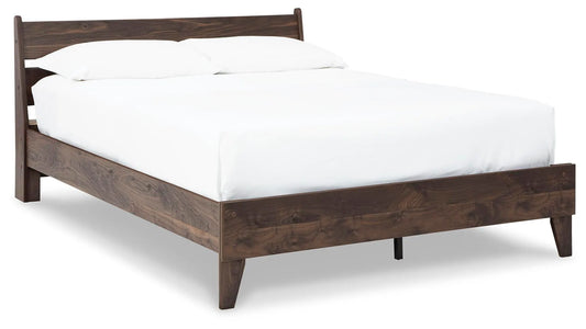 Cama de plataforma Calverson Queen Panel
