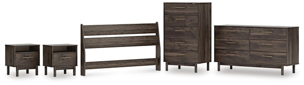 Paquete de Dormitorio de 5 Piezas