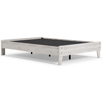 Cama de plataforma completa Shawburn