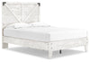 Cama con plataforma Shawburn Full Crossbuck Panel