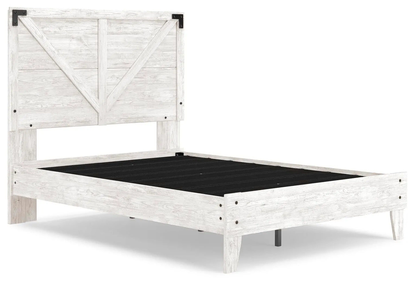 Cama con plataforma Shawburn Full Crossbuck Panel