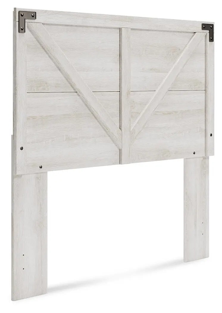 Cabecero Shawburn con panel cruzado completo