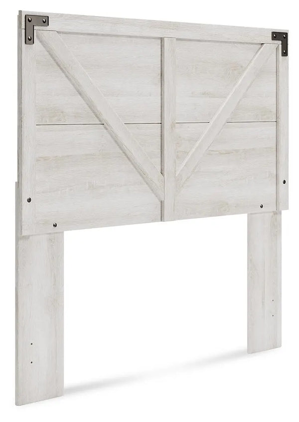 Cabecero Shawburn con panel cruzado completo