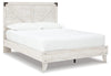 Cama con Plataforma Shawburn Queen Crossbuck