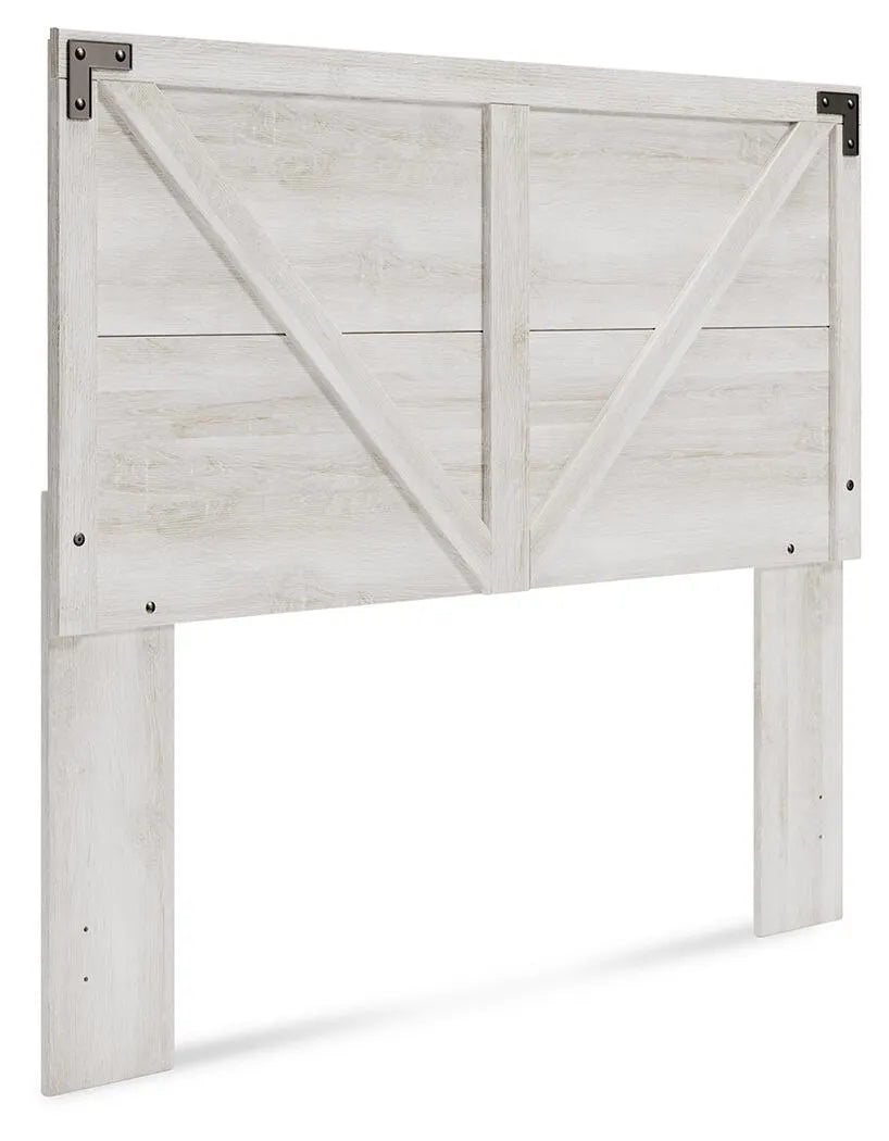 Cabecero de panel cruzado Shawburn Queen