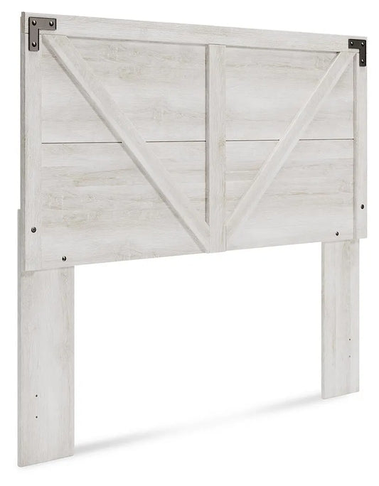 Cabecero de panel cruzado Shawburn Queen