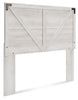 Cabecero de panel cruzado Shawburn Queen