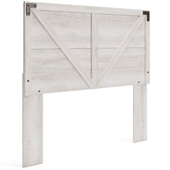 Cabecero de panel cruzado Shawburn Queen