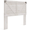 Cabecero de panel cruzado Shawburn Queen