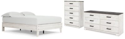 Paquete de dormitorio de 5 piezas