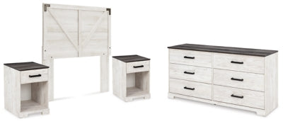 Juego de dormitorio de 4 piezas