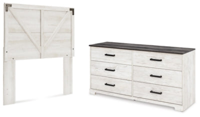 Paquete de dormitorio de 2 piezas