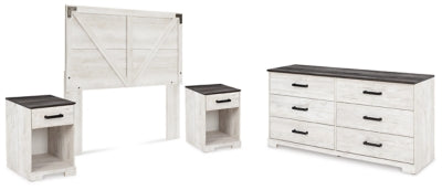 Juego de dormitorio de 4 piezas