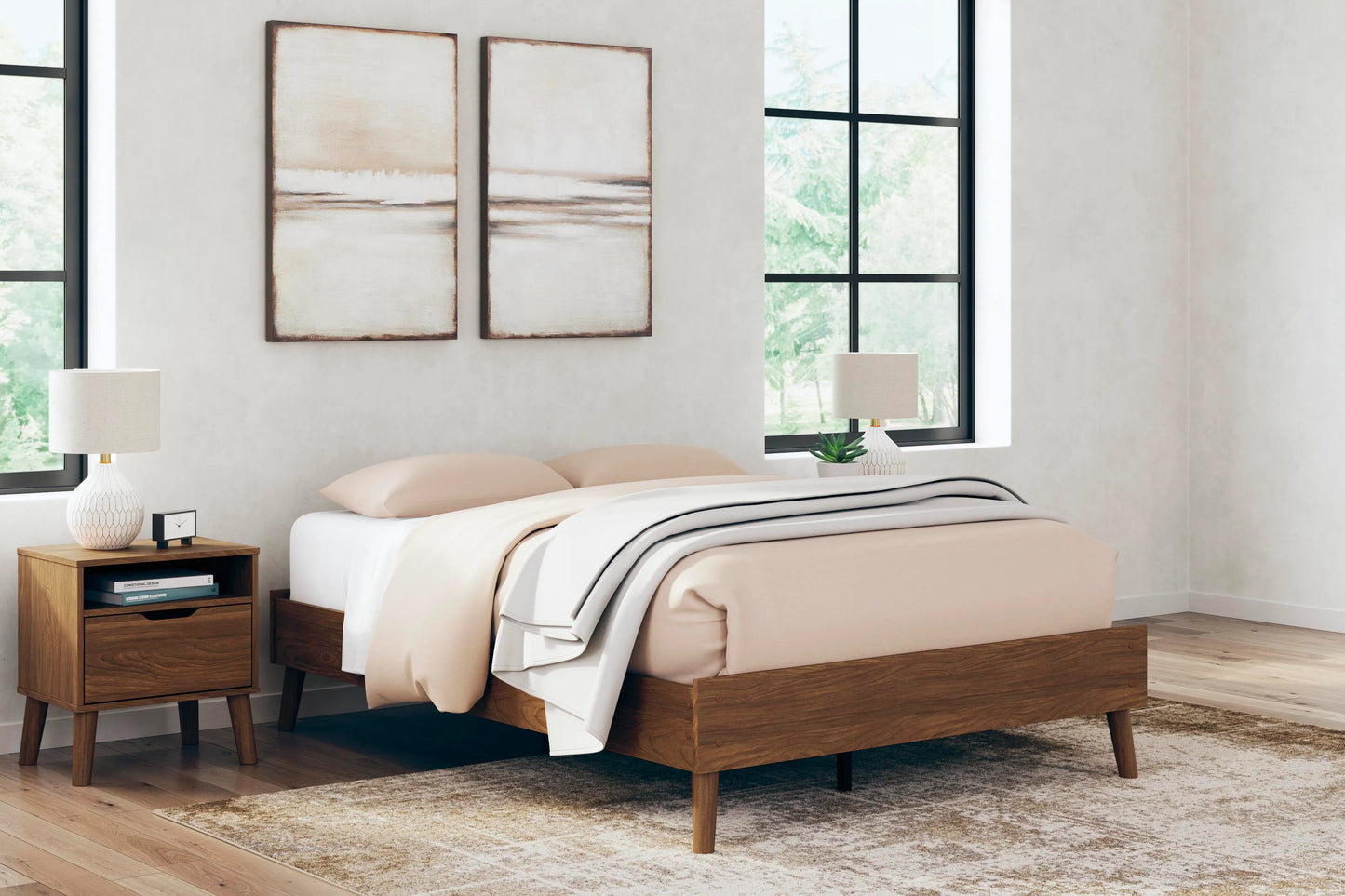 Cama de plataforma completa Fordmont