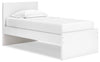 Cama con plataforma Onita de paneles dobles