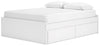 Cama Queen Onita con 2 cajones de almacenaje laterales