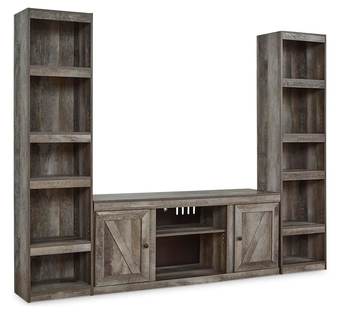 Mueble de centro de entretenimiento de 3 piezas Wynnlow