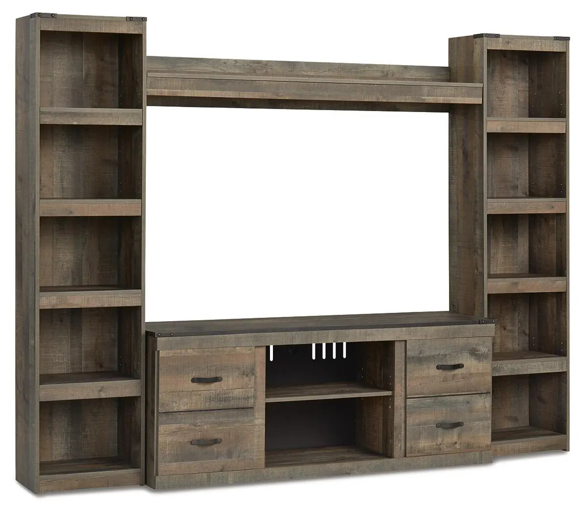 Mueble de entretenimiento Trinell de 4 piezas