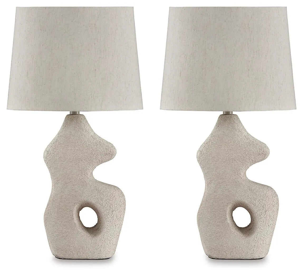 Lámpara de mesa Chadrich (juego de 2)