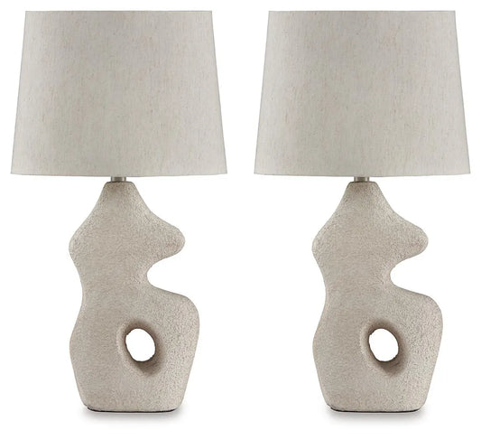 Lámpara de mesa Chadrich (juego de 2)