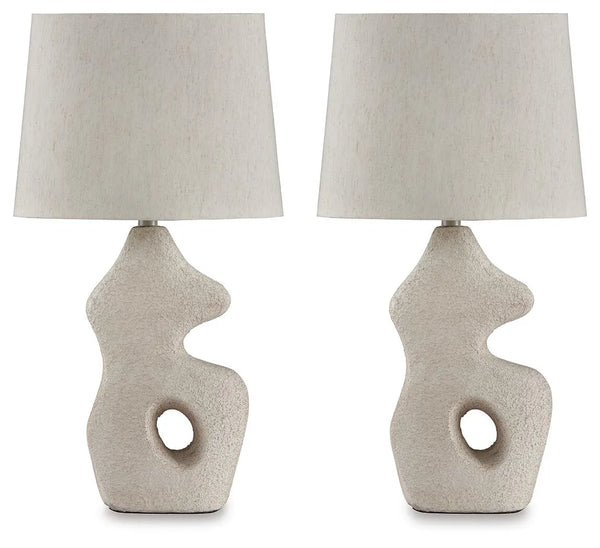 Lámpara de mesa Chadrich (juego de 2)