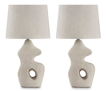 Lámpara de mesa Chadrich (juego de 2)