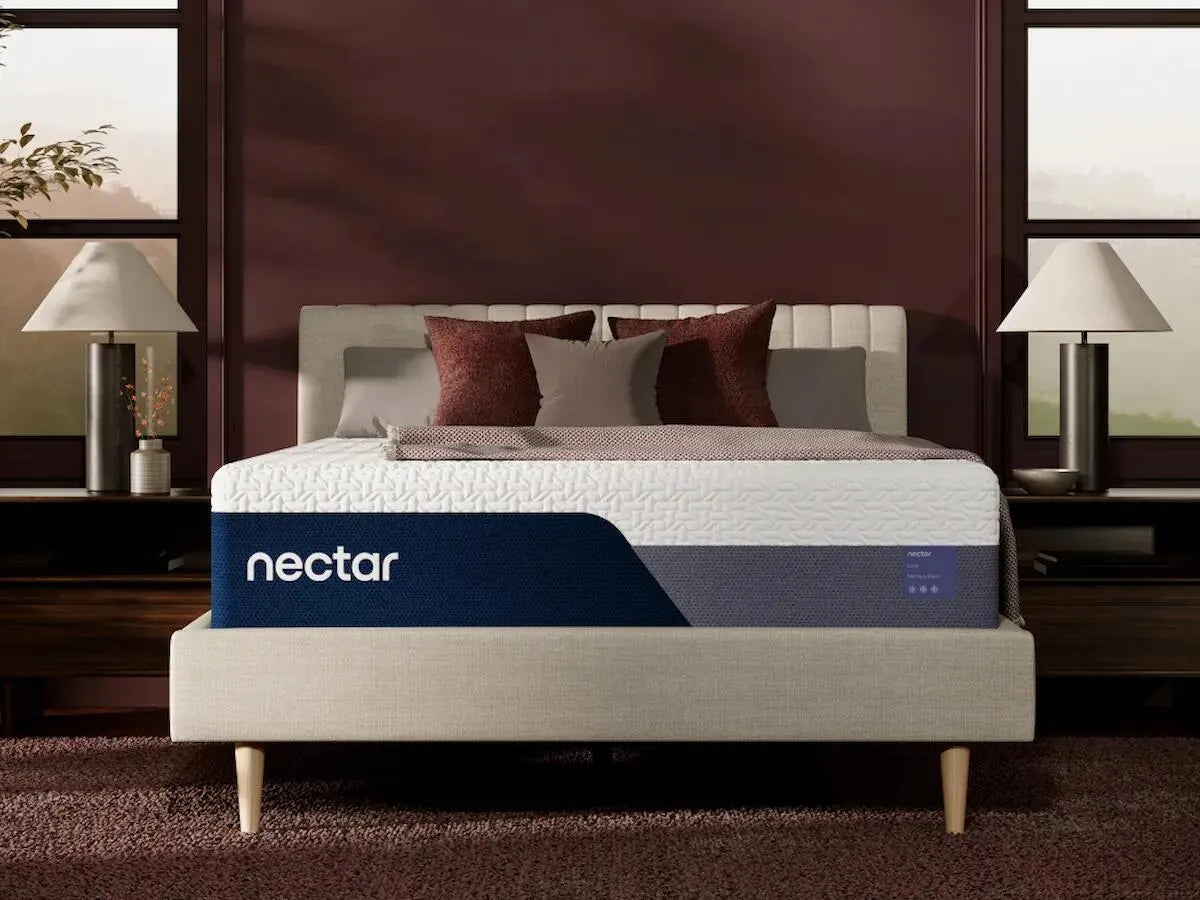 Colchón de espuma viscoelástica Nectar Luxe, tamaño matrimonial