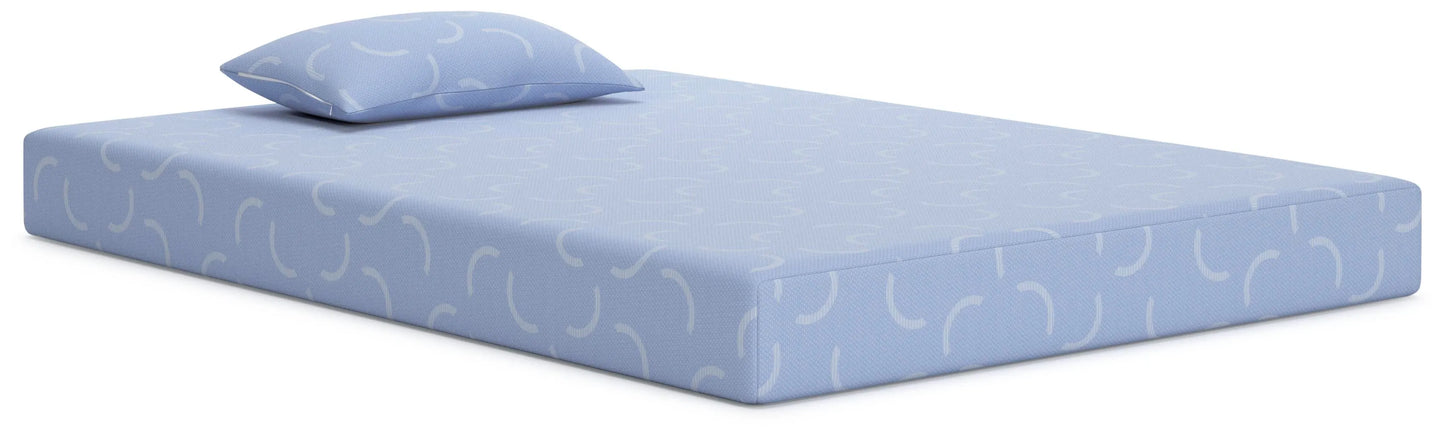 Colchón y almohada iKidz Ocean de tamaño matrimonial