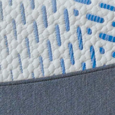 Colchón híbrido California King de espuma viscoelástica con gel de firmeza media Millennium