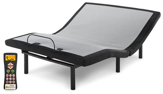 La mejor base ajustable California King con modelo cabeza-pies