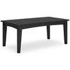 Mesa de centro Hyland Wave para exteriores