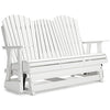 Sofá doble planeador de exterior Hyland Wave