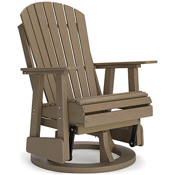 Sillón giratorio reclinable para exterior Hyland Wave