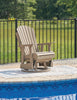 Sillón giratorio reclinable para exterior Hyland Wave