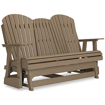 Sofá doble planeador de exterior Hyland Wave