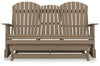 Sofá doble planeador de exterior Hyland Wave