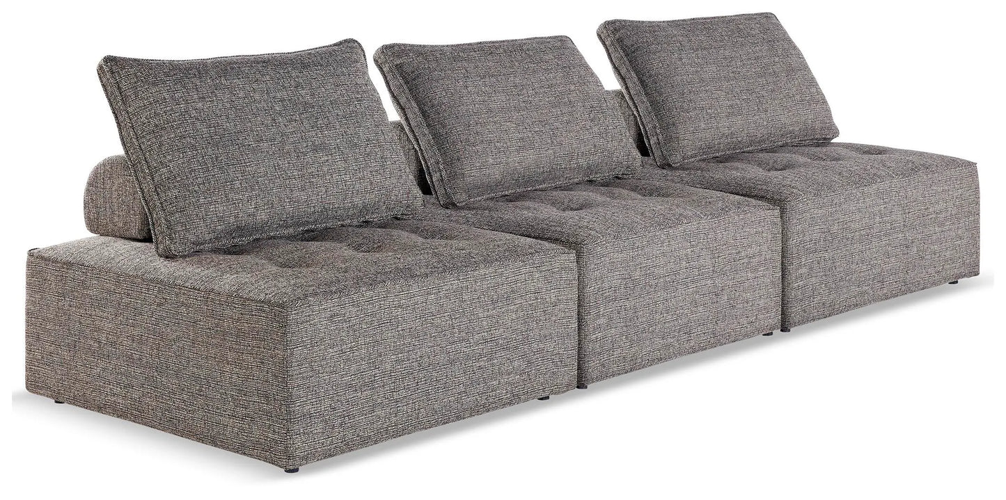 Bree Zee Asientos modulares de exterior de 3 piezas