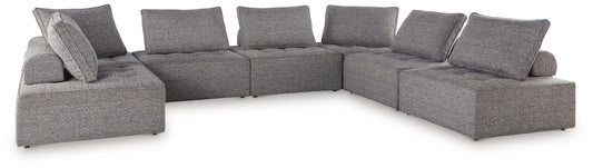 Seccional de exterior Bree Zee de 7 piezas