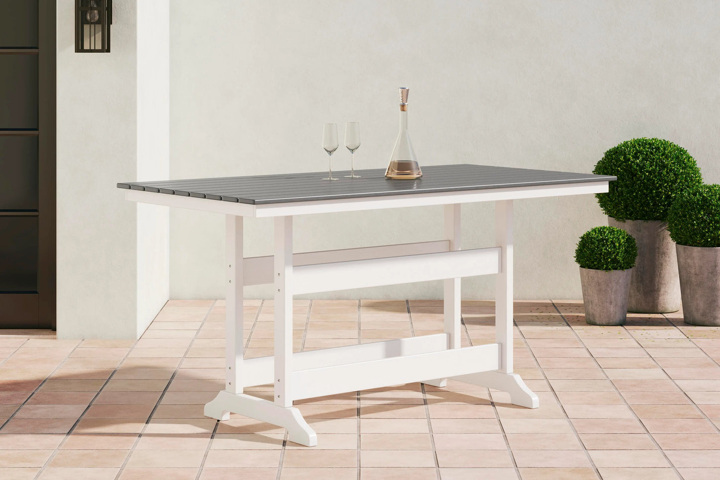 Mesa de comedor de altura de mostrador Transville Outdoor