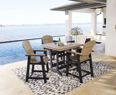 Paquete de comedor de exterior de 5 piezas