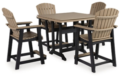 Paquete de comedor de exterior de 5 piezas